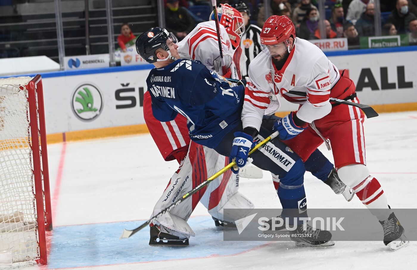 Russia Ice Hockey Euro Tour Russia - Finland