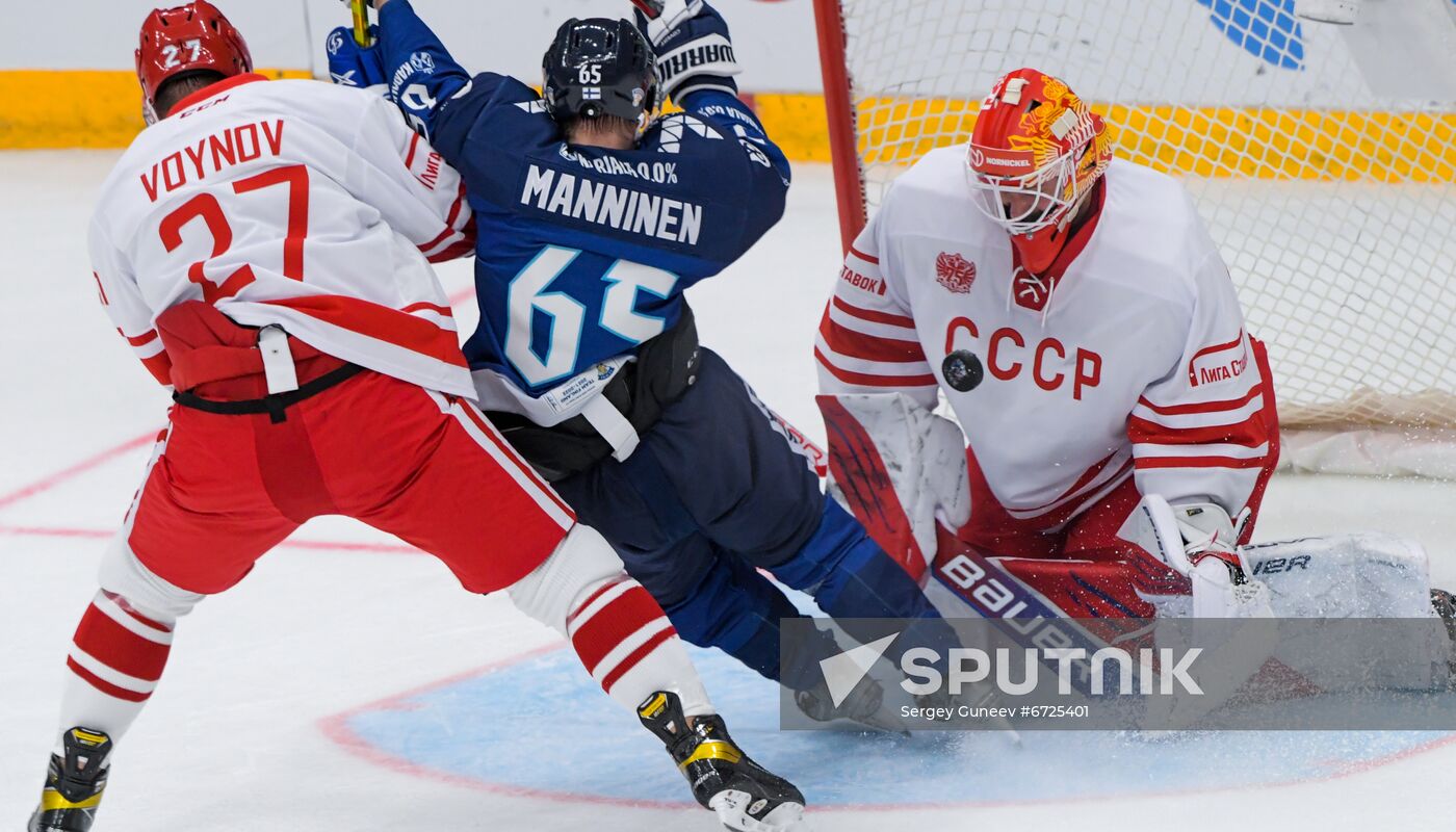 Russia Ice Hockey Euro Tour Russia - Finland