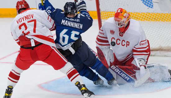 Russia Ice Hockey Euro Tour Russia - Finland