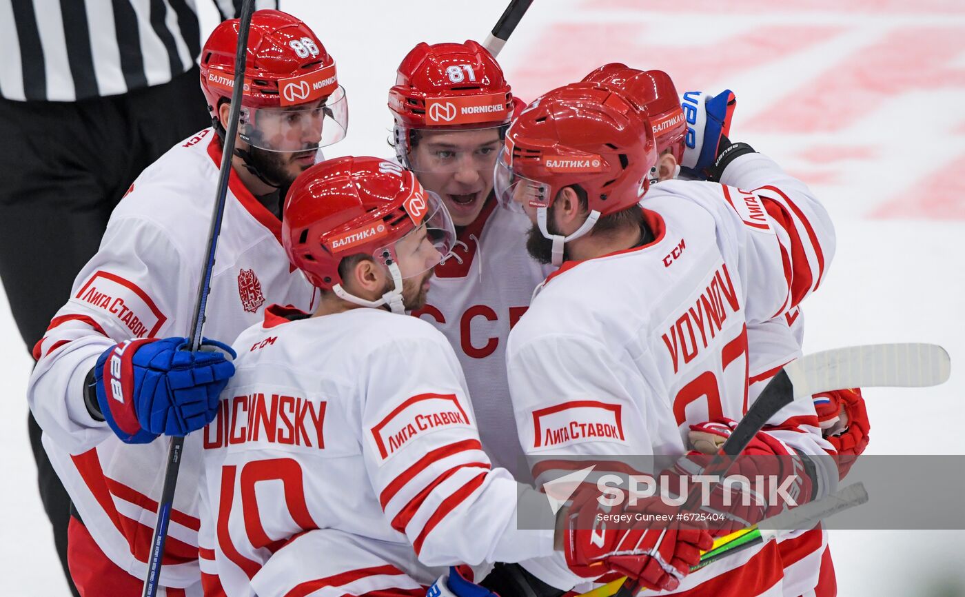 Russia Ice Hockey Euro Tour Russia - Finland