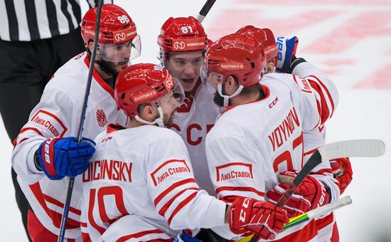 Russia Ice Hockey Euro Tour Russia - Finland