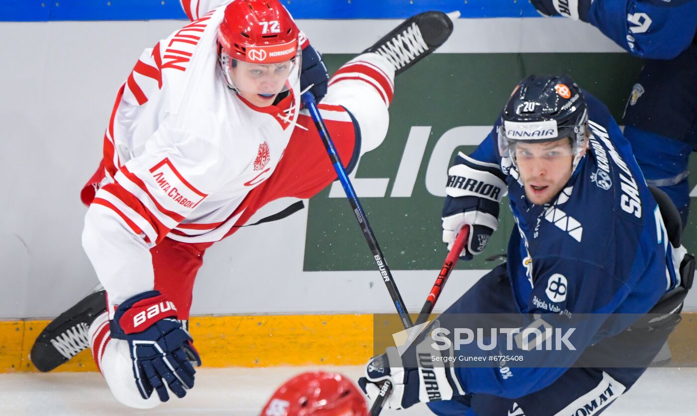 Russia Ice Hockey Euro Tour Russia - Finland