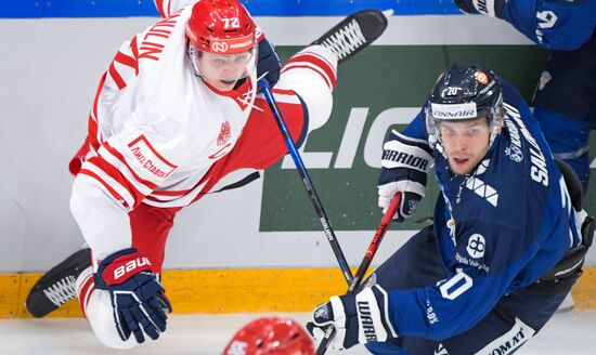 Russia Ice Hockey Euro Tour Russia - Finland