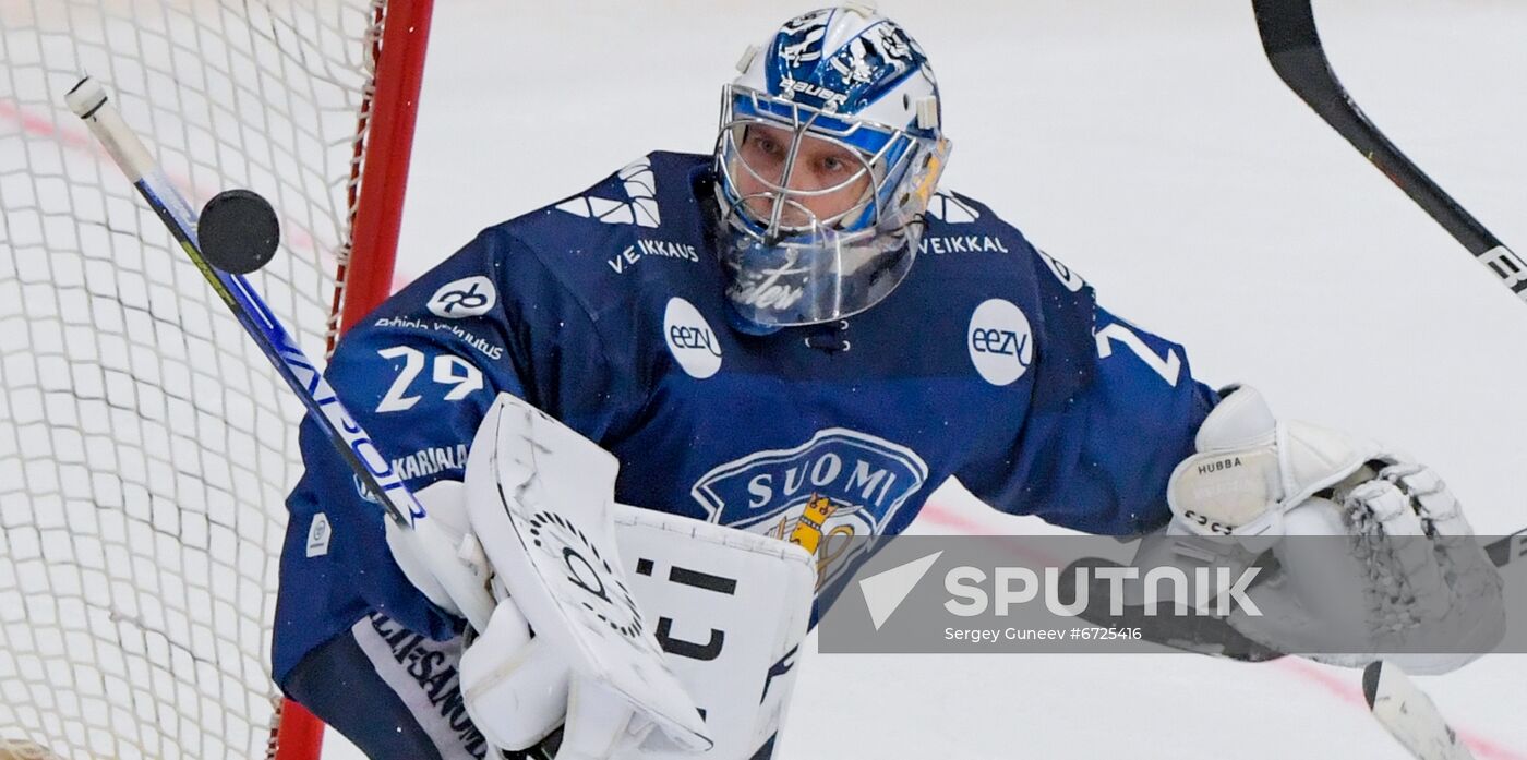 Russia Ice Hockey Euro Tour Russia - Finland