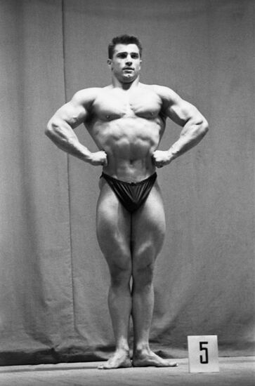 Mr. Odessa body-builders' contest