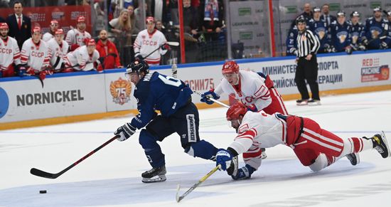 Russia Ice Hockey Euro Tour Russia - Finland