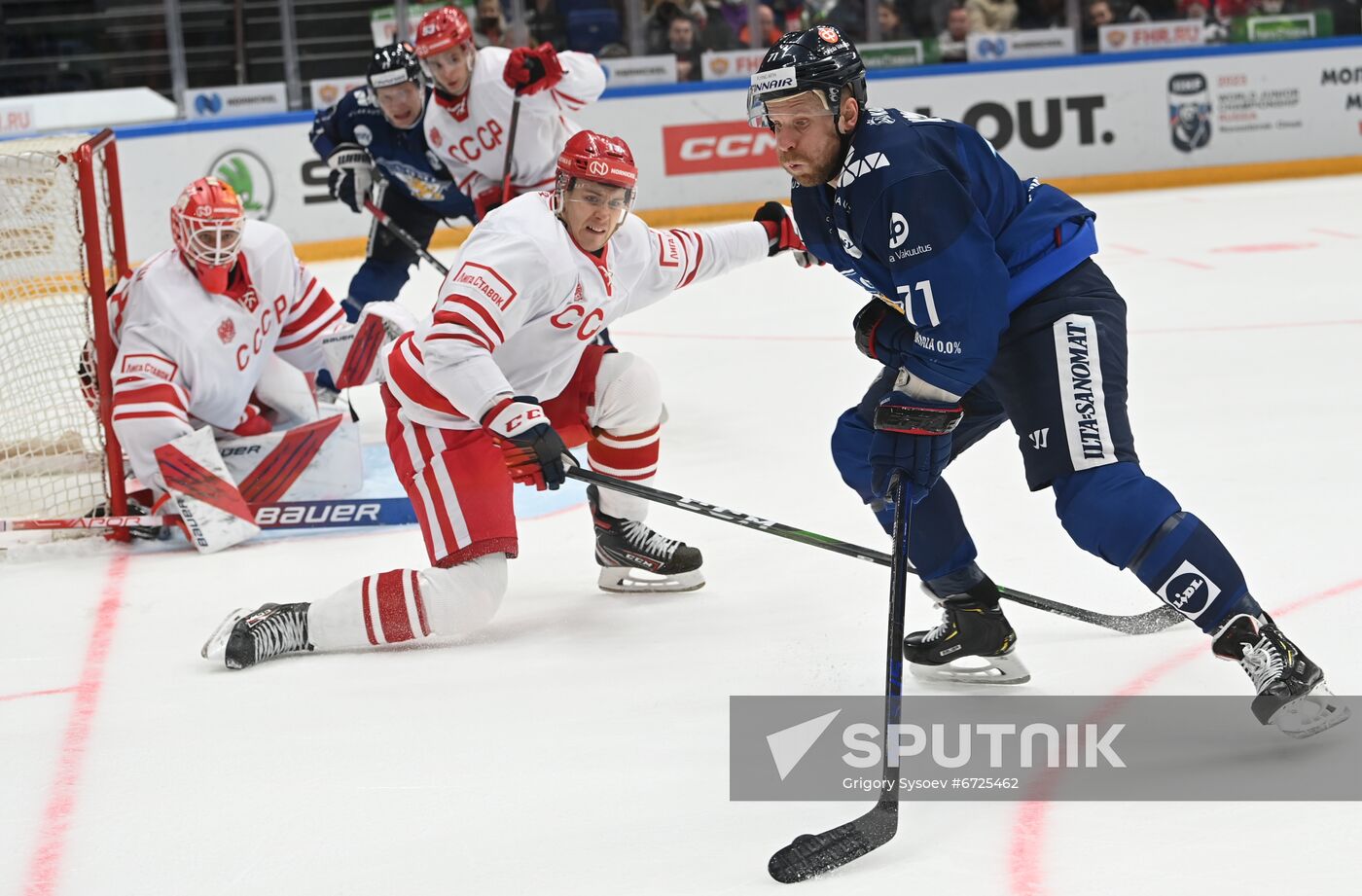 Russia Ice Hockey Euro Tour Russia - Finland