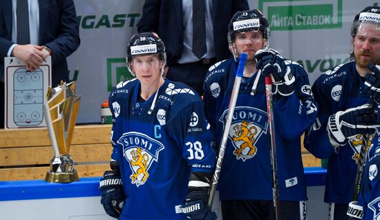 Russia Ice Hockey Euro Tour Russia - Finland