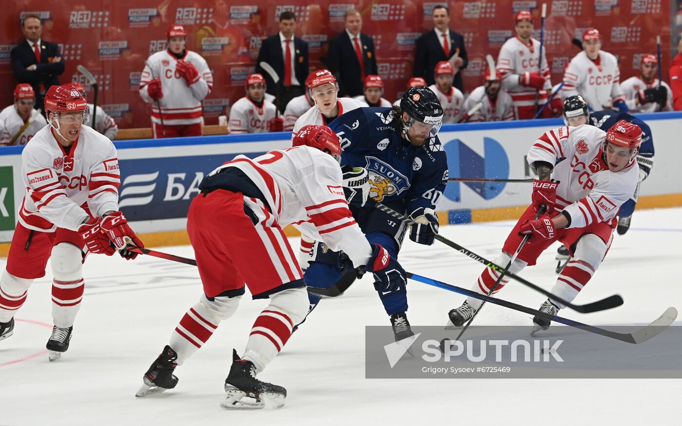 Russia Ice Hockey Euro Tour Russia - Finland
