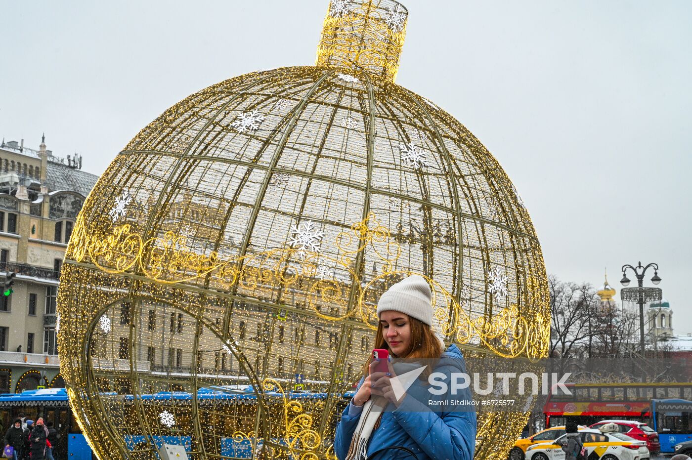 Russia New Year Festive Season Preparations