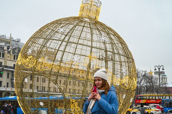 Russia New Year Festive Season Preparations