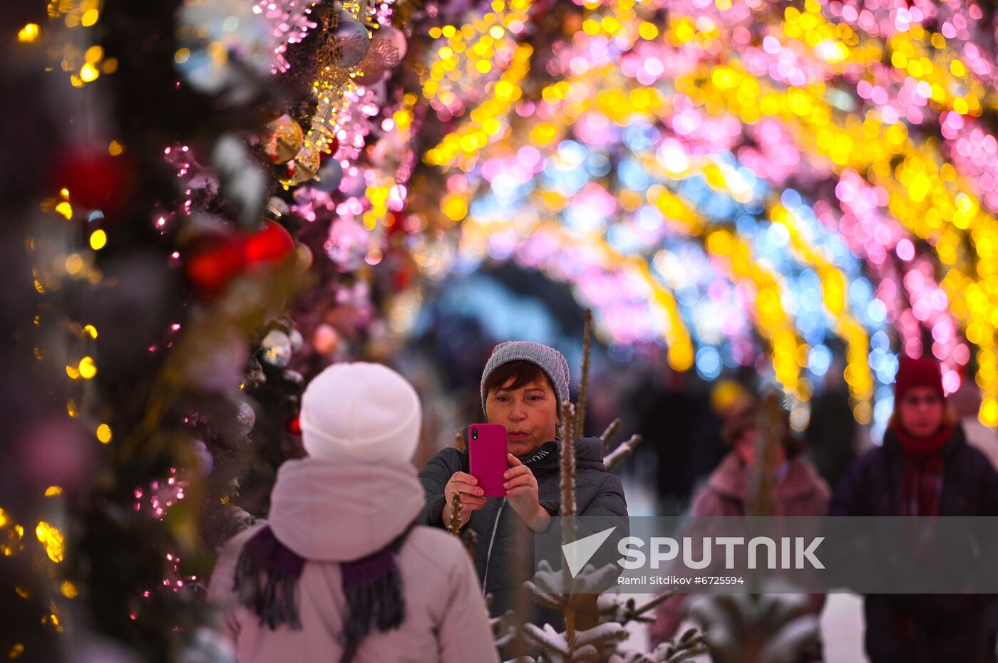 Russia New Year Festive Season Preparations