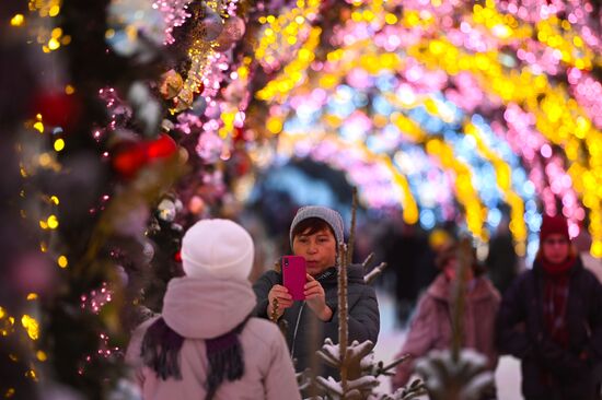 Russia New Year Festive Season Preparations