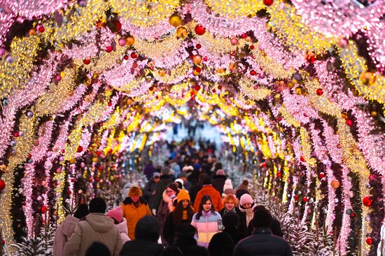 Russia New Year Festive Season Preparations