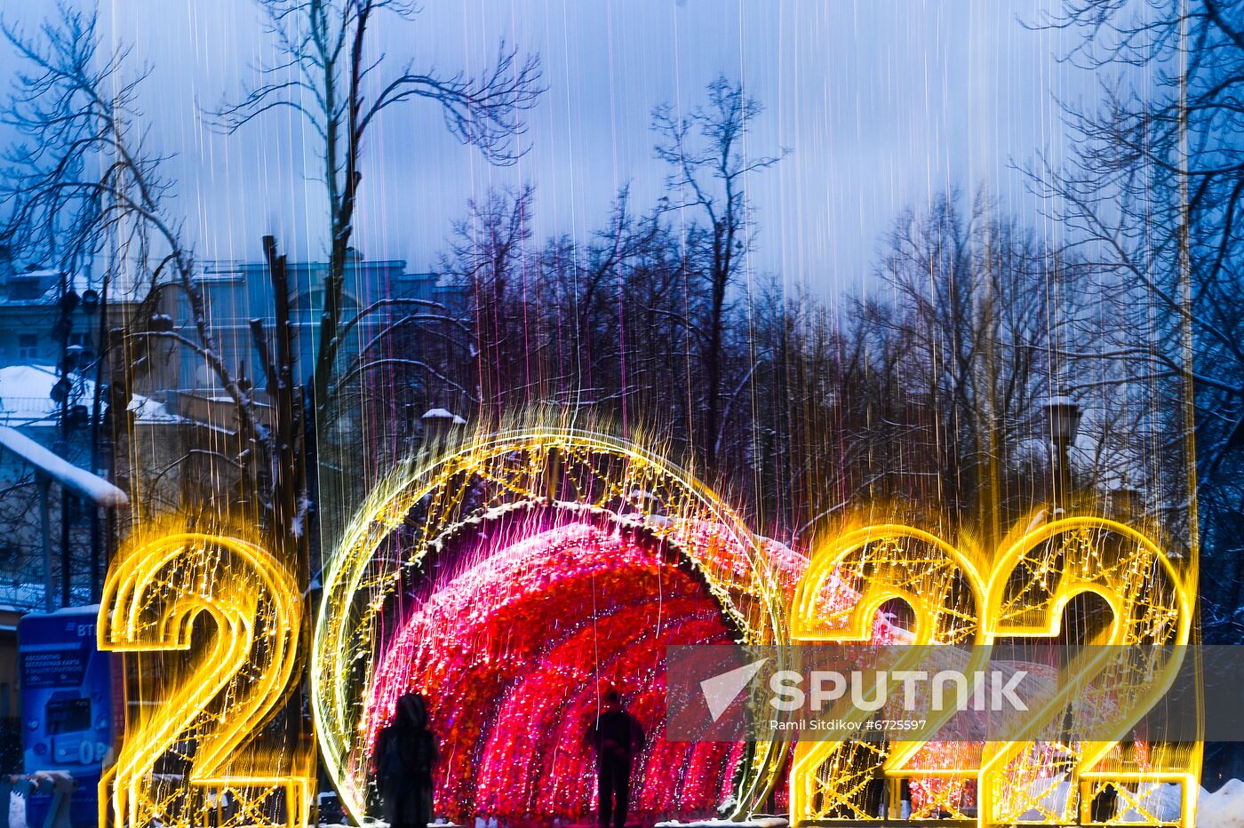 Russia New Year Festive Season Preparations