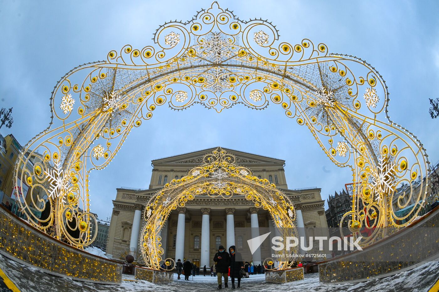 Russia New Year Festive Season Preparations