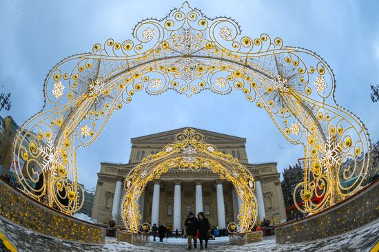 Russia New Year Festive Season Preparations