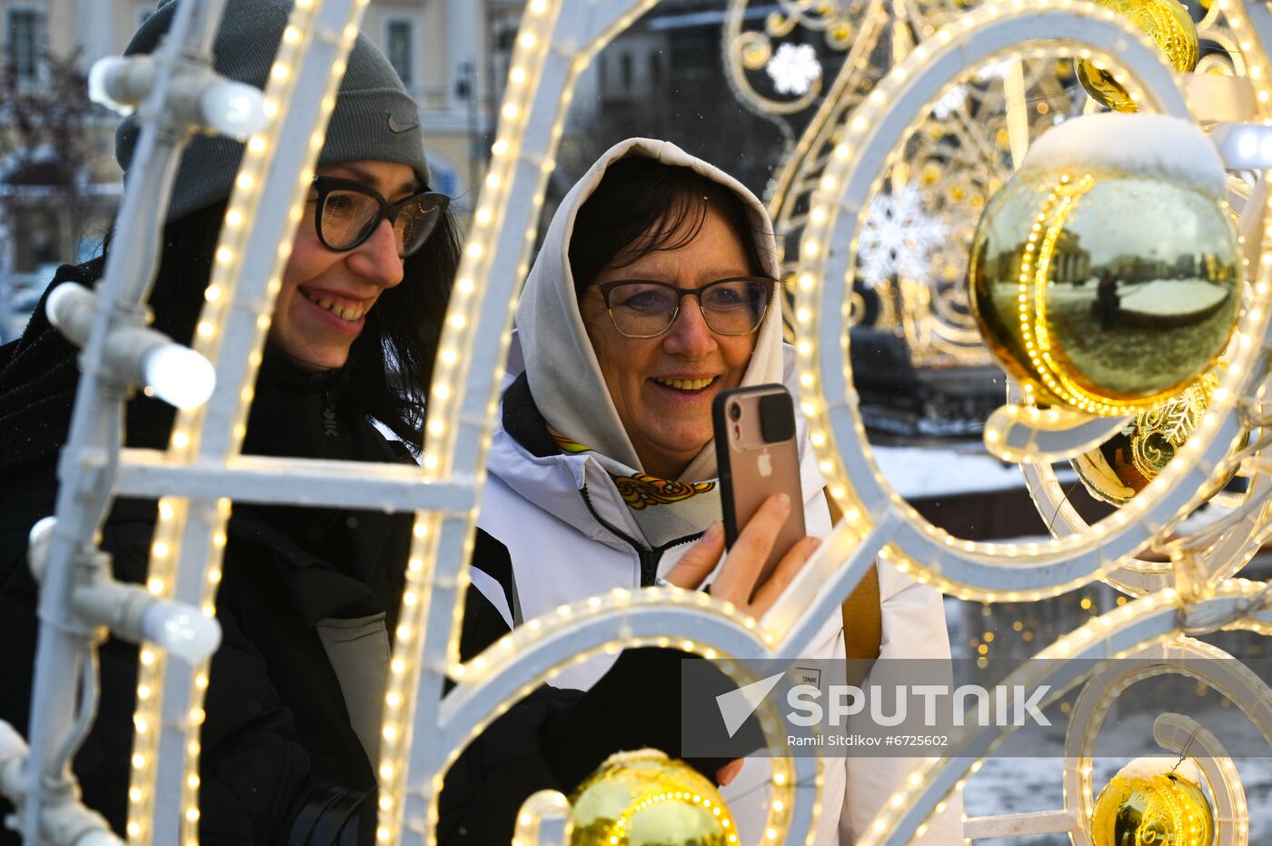 Russia New Year Festive Season Preparations