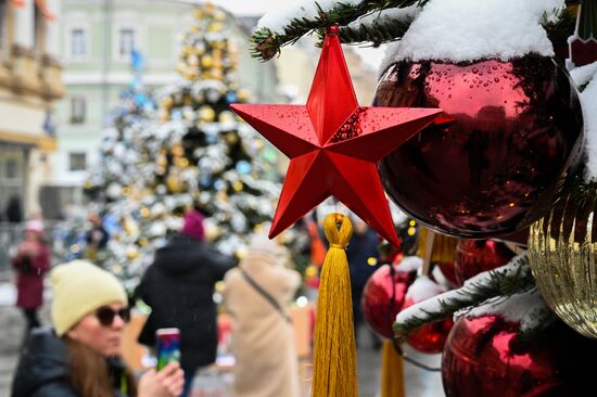 Russia New Year Festive Season Preparations