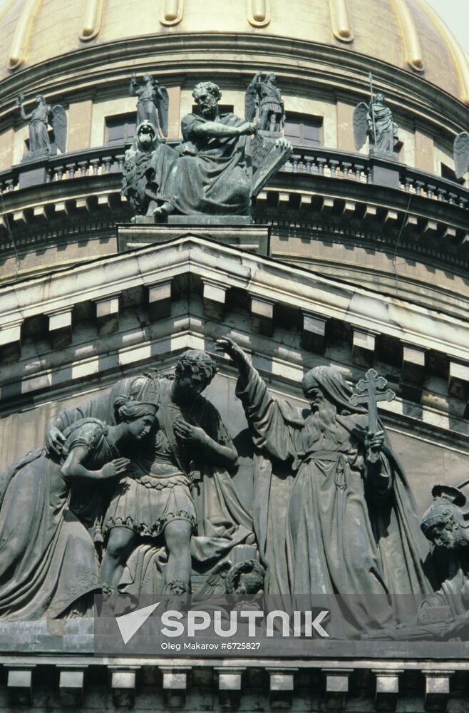 St. Isaac's Cathedral in Leningrad