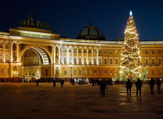 Russia New Year Festive Season Preparations