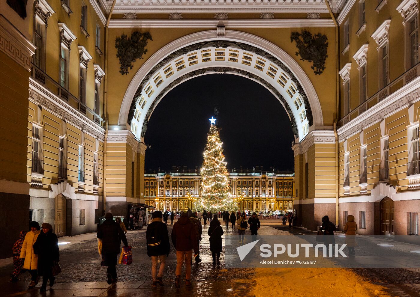 Russia New Year Festive Season Preparations