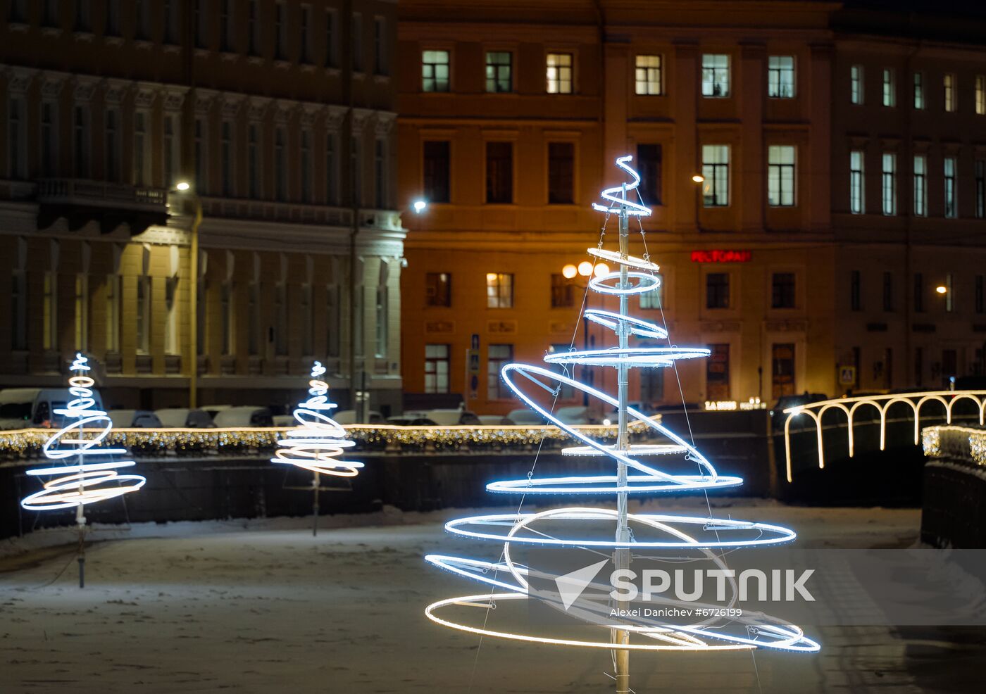 Russia New Year Festive Season Preparations