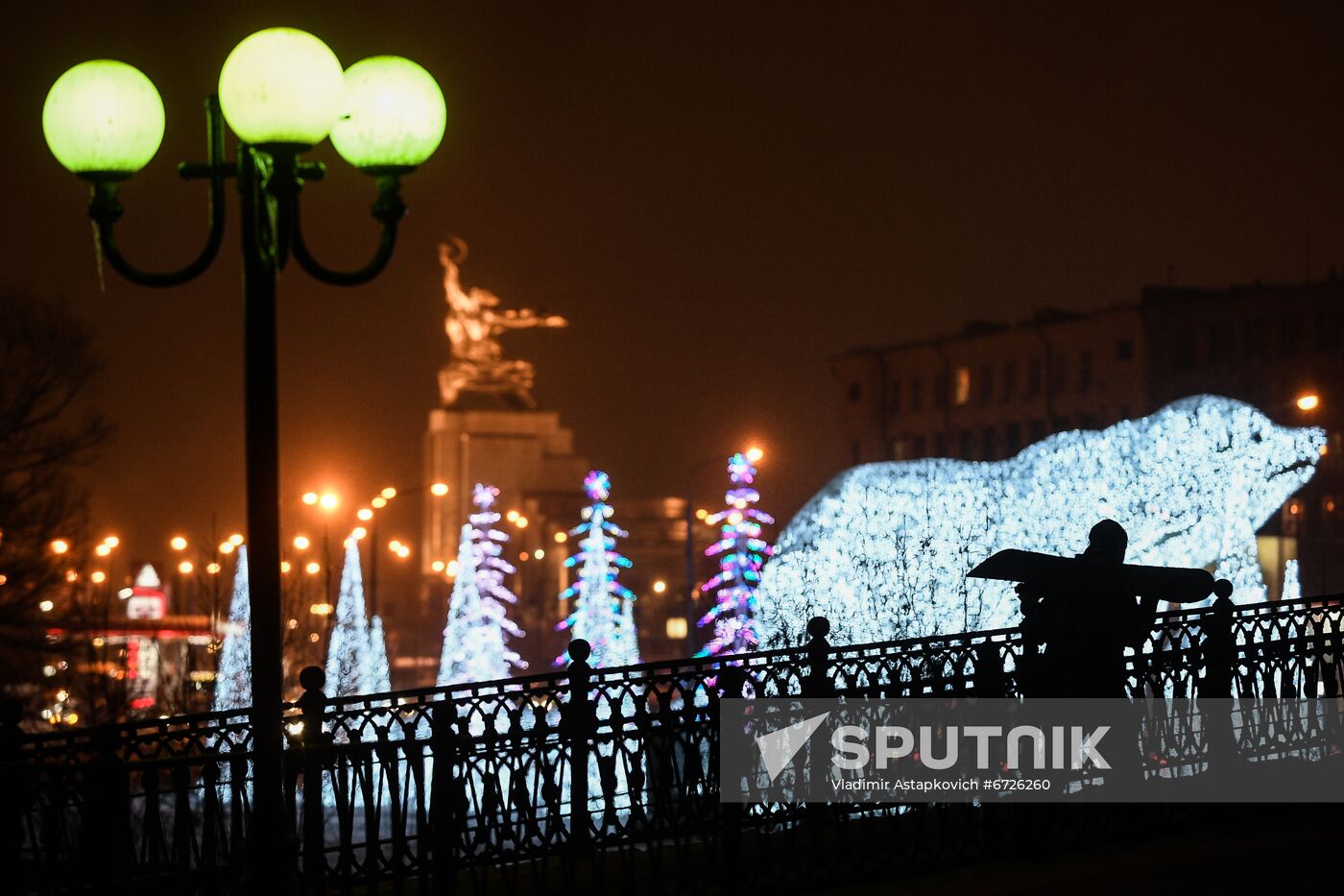 Russia New Year Festive Season Preparations 