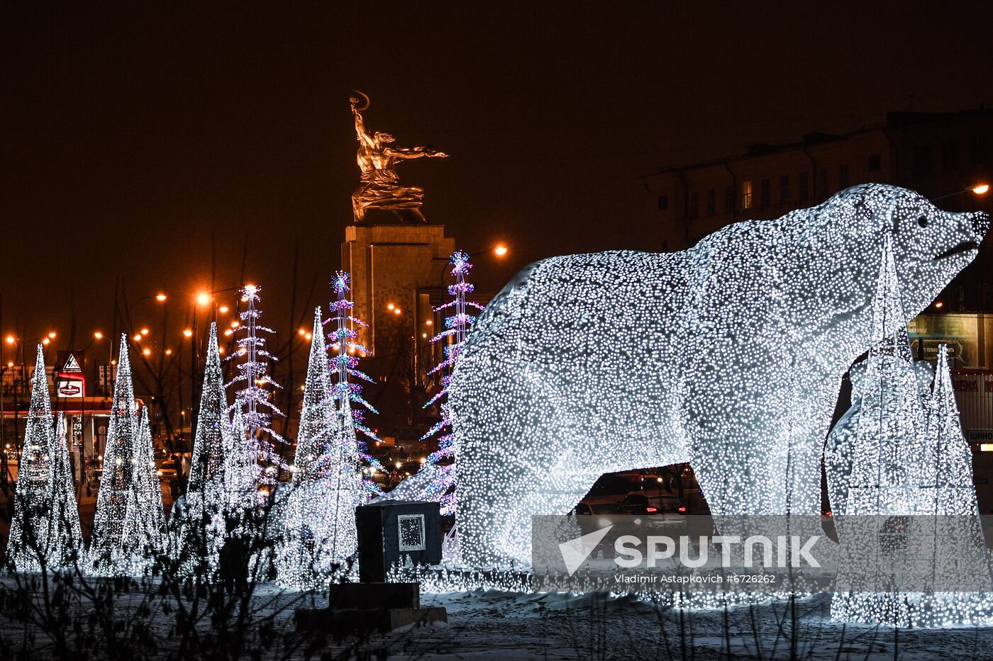 Russia New Year Festive Season Preparations 