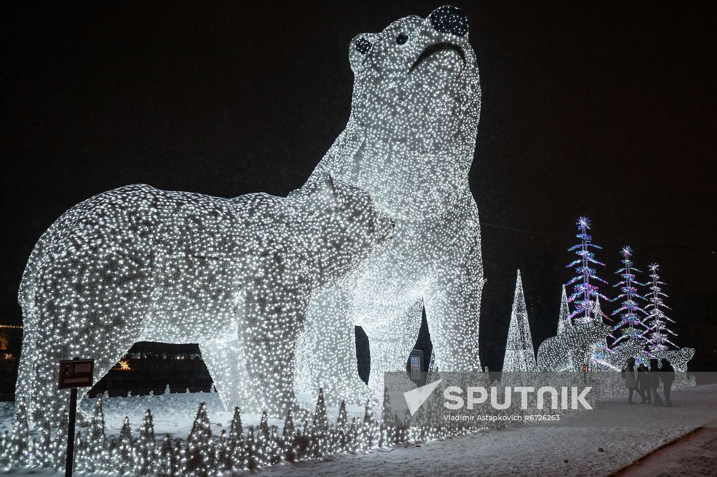 Russia New Year Festive Season Preparations 