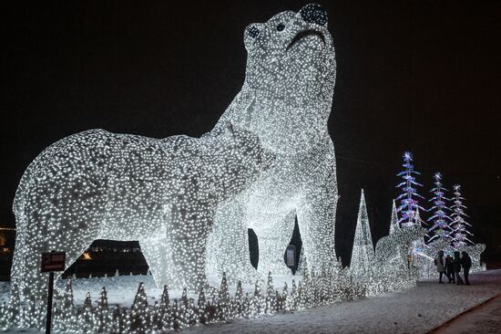 Russia New Year Festive Season Preparations 