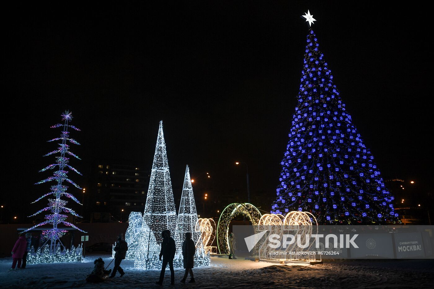 Russia New Year Festive Season Preparations 