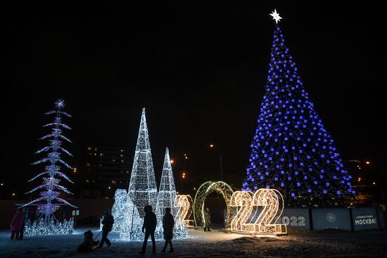 Russia New Year Festive Season Preparations 