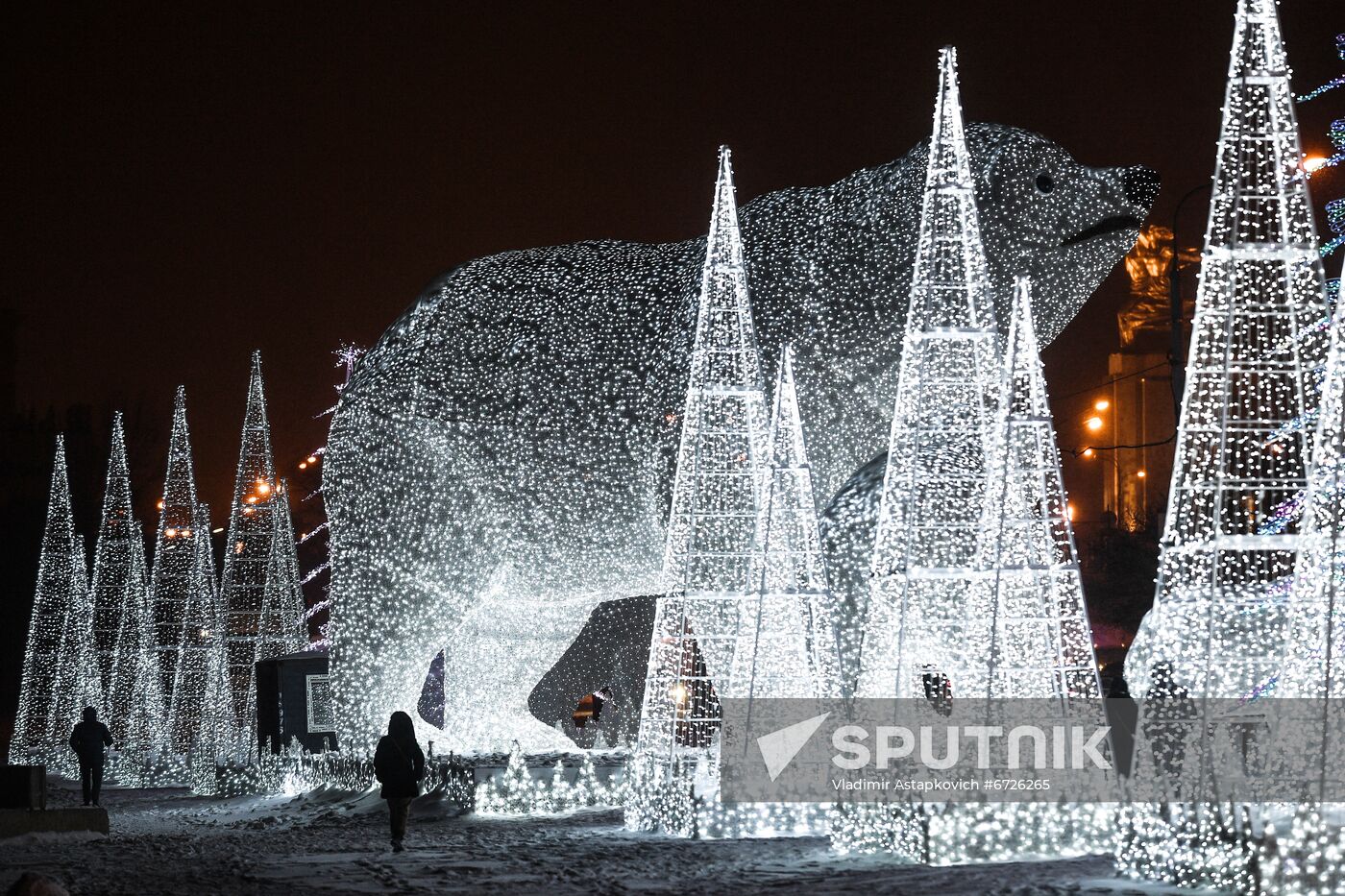 Russia New Year Festive Season Preparations 