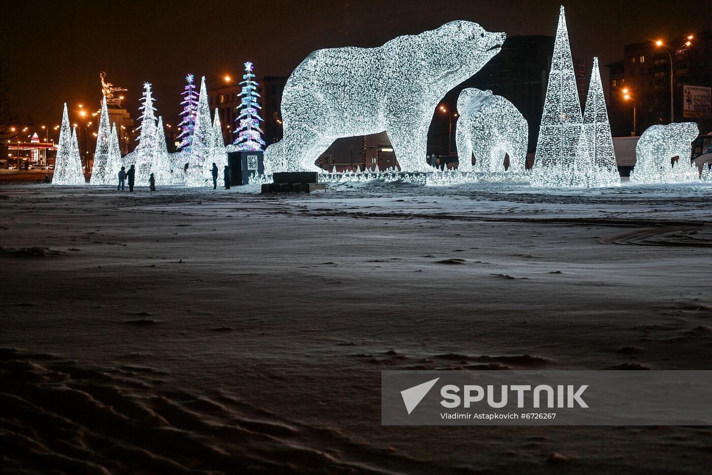 Russia New Year Festive Season Preparations 