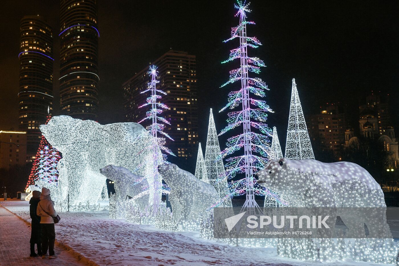 Russia New Year Festive Season Preparations 