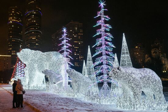 Russia New Year Festive Season Preparations 