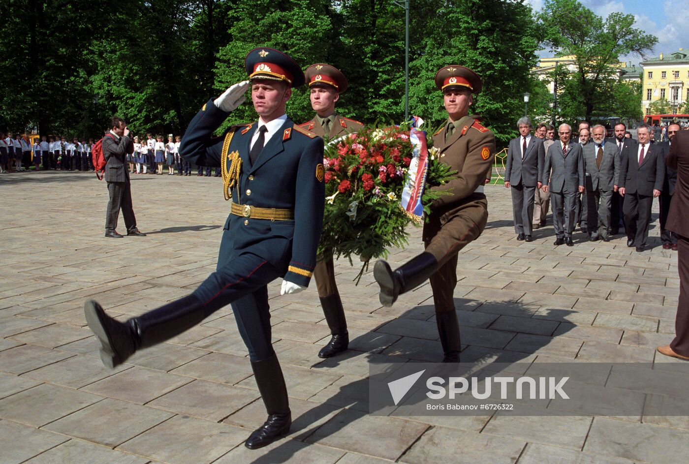 Chairman of Federal Assembly of Czechoslovakia Alexander Dubcek visits USSR