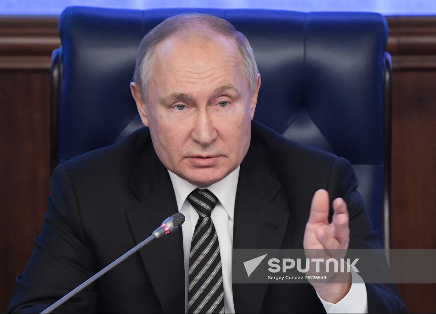 Russia Putin Defence Ministry Board
