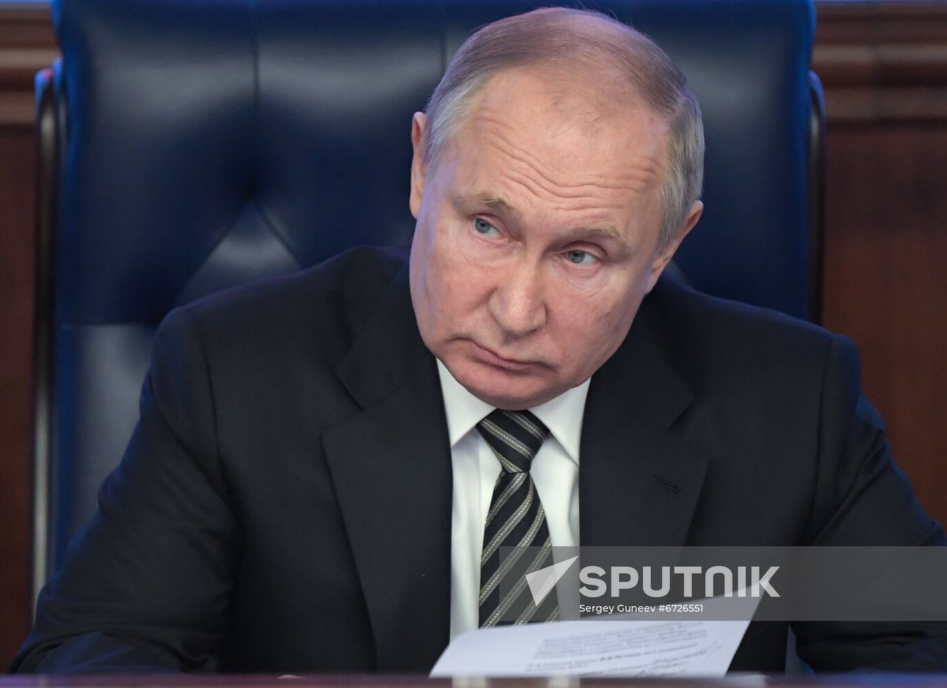 Russia Putin Defence Ministry Board
