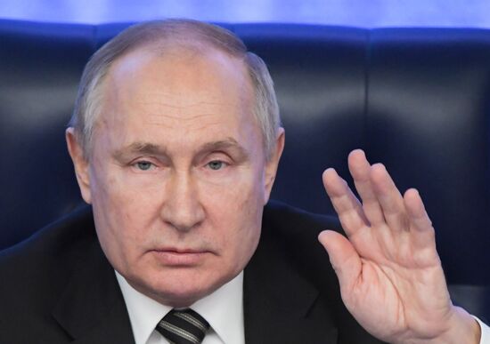 Russia Putin Defence Ministry Board