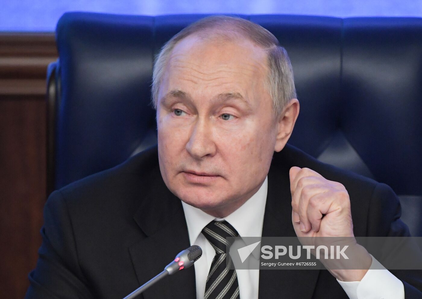 Russia Putin Defence Ministry Board