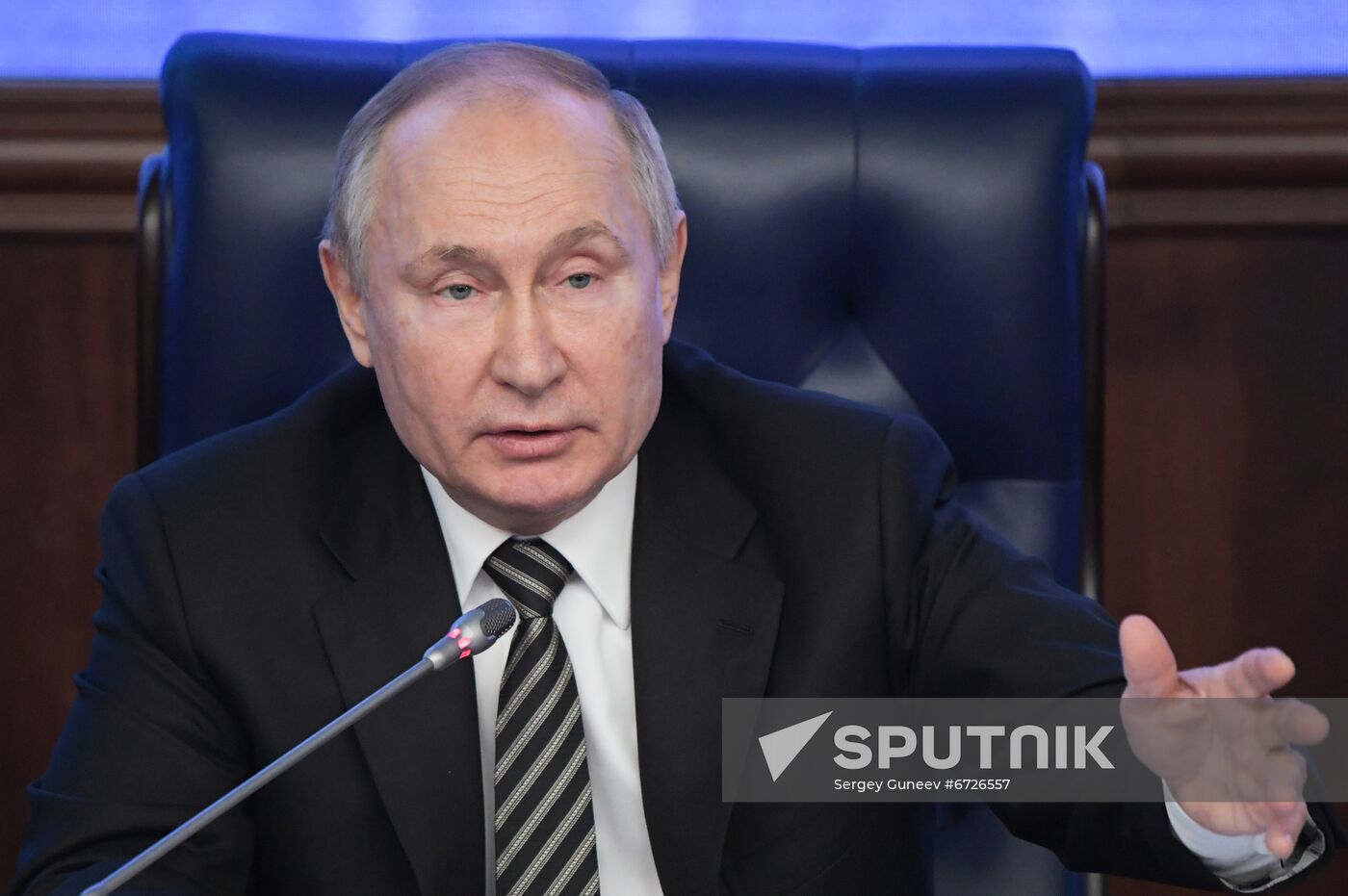 Russia Putin Defence Ministry Board