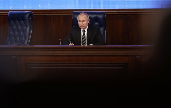 Russia Putin Defence Ministry Board