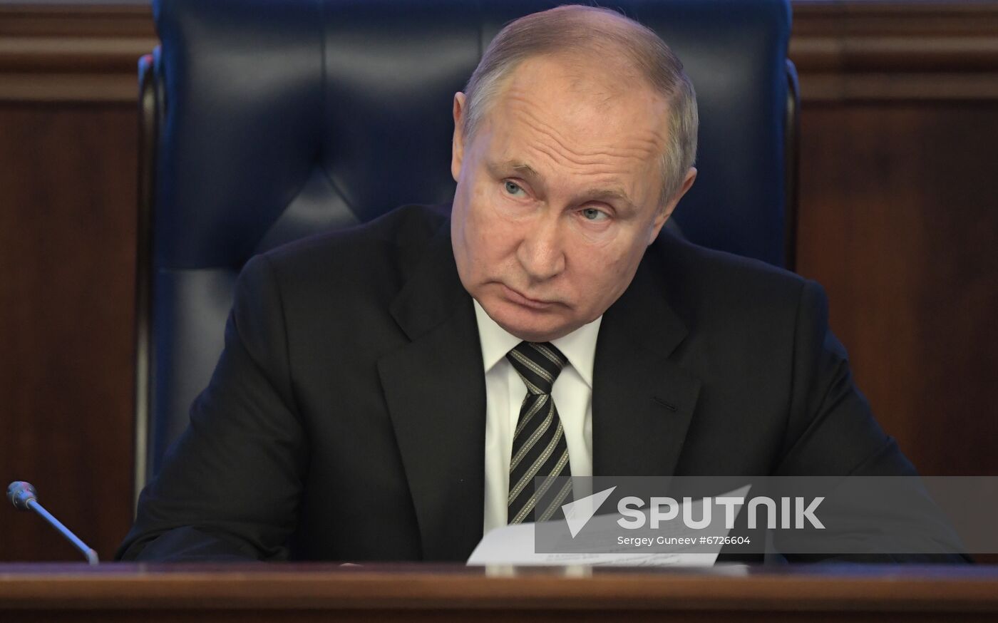 Russia Putin Defence Ministry Board