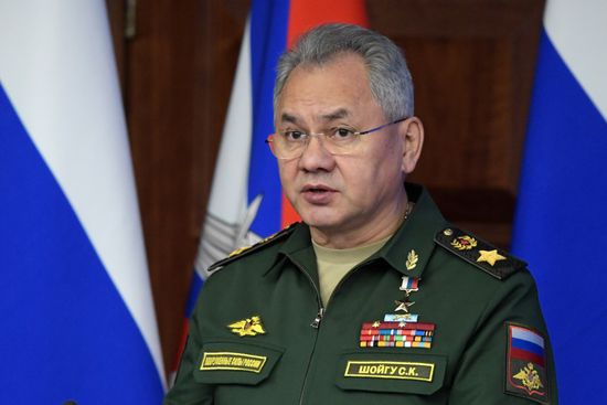 Russia Putin Defence Ministry Board