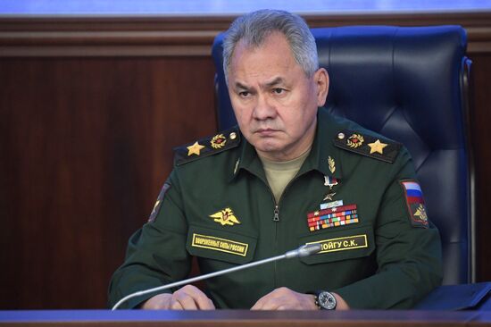 Russia Putin Defence Ministry Board