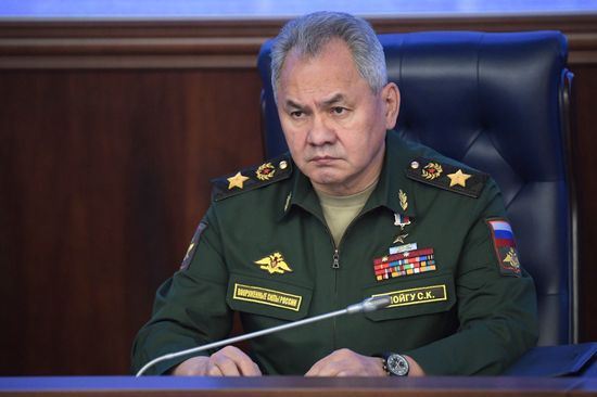 Russia Putin Defence Ministry Board