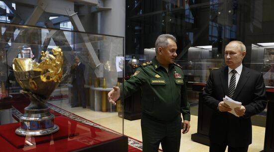 Russia Putin Defence Ministry Board