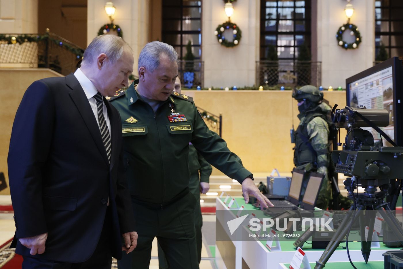 Russia Putin Defence Ministry Board